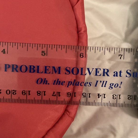 Polka Dot Polyurethane Bottle Bag, “D” Monogram, and Waterproof Cosmetic Tote - Picture 12 of 16